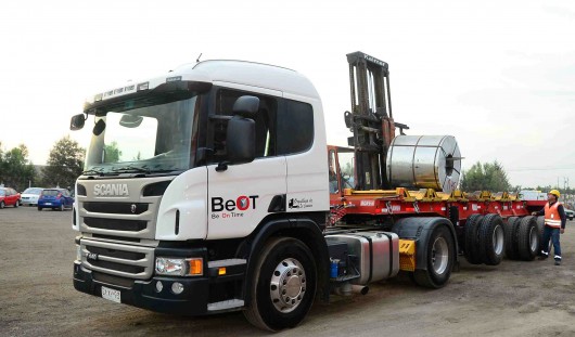 Camiones para transporte de Bobinas de Acero BeOT