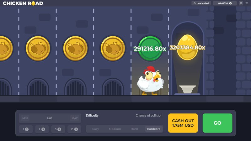 Explore juego chicken road