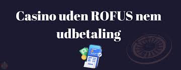 Online Casino Uden Om Rufus – Spil Bekymringsfrit